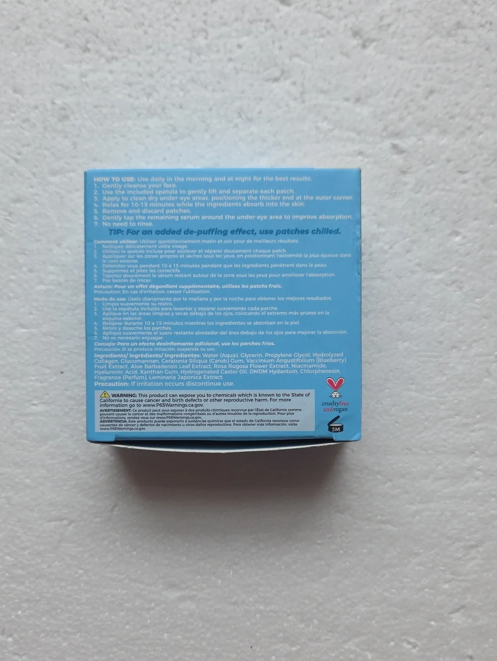Purlisse AHA + PHA Flash Facial Mask 1.7oz & LASplash Chilled Jelly Eye Masks